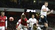 Tottenham se v utkání FA Cupu proti Arsenalu snažil, ale gól nedal a prohrál 0:2