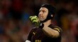 Český gólman Arsenalu Petr Čech po úspěšném utkání s Chelsea