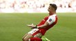 Hrdina semifinále FA Cupu Alexis Sánchez