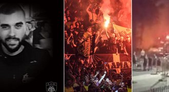 V Aténách ubodali fanouška. Fotbal odložen, šéf AEK viní Chorvaty i policii