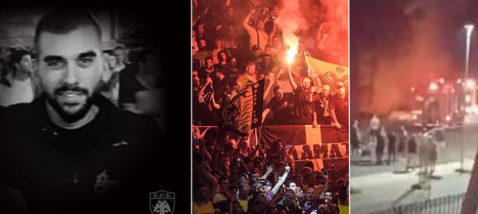 V Aténách ubodali fanouška. Fotbal odložen, šéf AEK viní Chorvaty i policii V Aténách ubodali fanouška. Fotbal odložen, šéf AEK viní Chorvaty i policii
