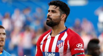 Potíže pro Atlético Madrid. Diego Costa bude dva měsíce chybět