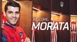 Álvaro Morata bude hrát za Atlético Madrid