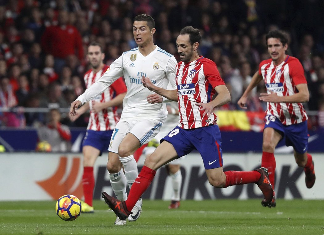 Ronaldo se proti obraně Atlétika prosadit nedokázal