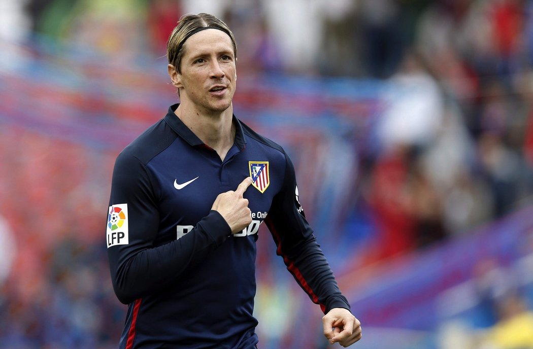 Útočník Atlétika Madrid Fernando Torres