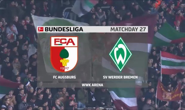 SESTŘIH: Augsburg - Brémy 1:3. Werder opět bodoval a uniká pásmu sestupu