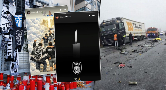 Tragická autonehoda fanoušků PAOKu, sedm mrtvých. Pietu vyjádřili i Pavlenka a Zafeiris Tragická autonehoda fanoušků PAOKu, sedm mrtvých. Pietu vyjádřili i Pavlenka a Zafeiris
