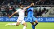 Júsuf Hilál v reprezentačním dresu Bahrajnu v zápase na mistrovství Asie proti Indii, ve kterém si jeho tým na poslední chvíli zajistil postup ze základní skupiny