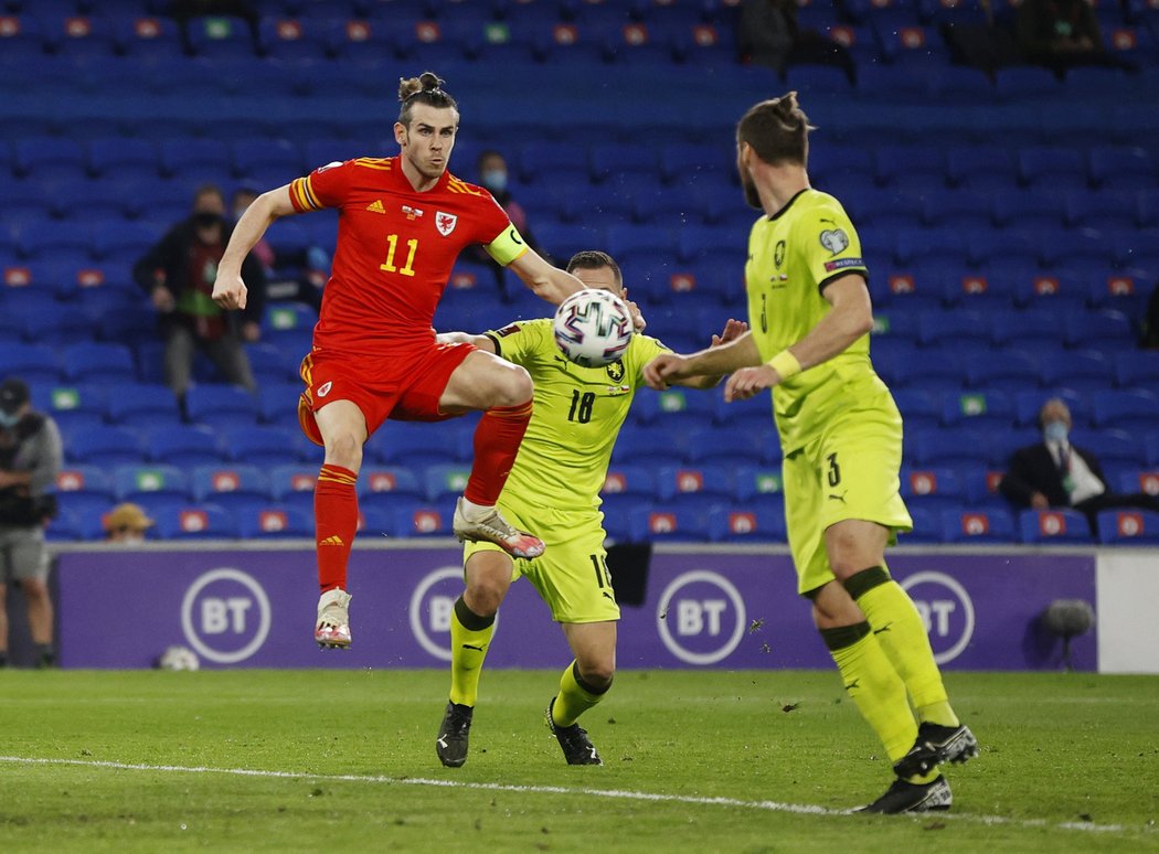 Gareth Bale proti Česku