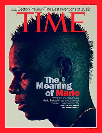 Mario Balotelli se dostal na obálku prestižního časopisu Time