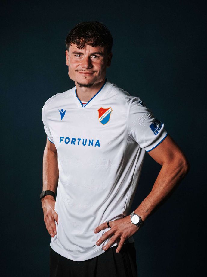 Jakub Elbel v dresu Baníku Jakub Elbel v dresu Baníku