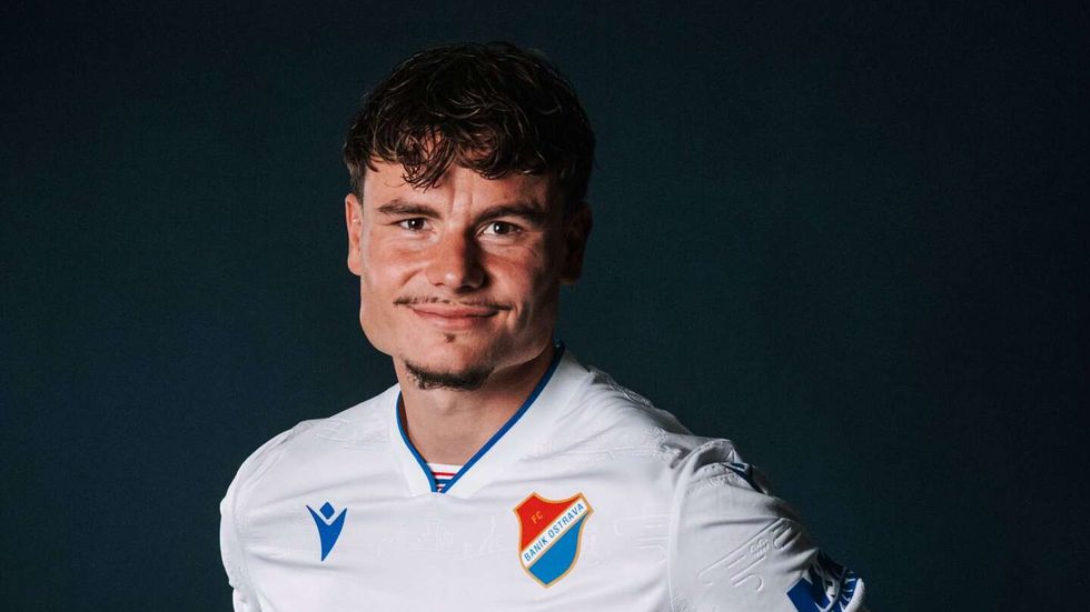 Jakub Elbel v dresu Baníku