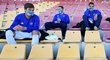 Ostravští fotbalisté si lavičku náhradníků udělali na prázdné tribuně