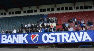 Ultras Baníku fandili aspoň na tréninku. V Olomouci na protest nebudou