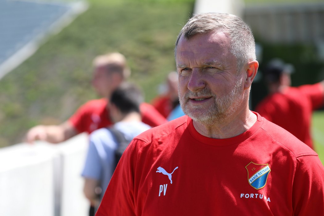 Trenér Baníku Pavel Vrba