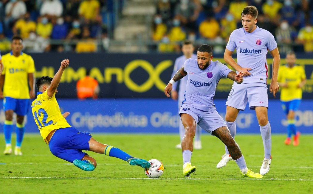 Fotbalisté Barcelony nevyhráli v třetím zápase v řadě. S Cádizem remizovali 0:0