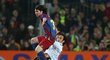 Lionel Messi v utkání Barcelony s Chelsea v březnu 2006