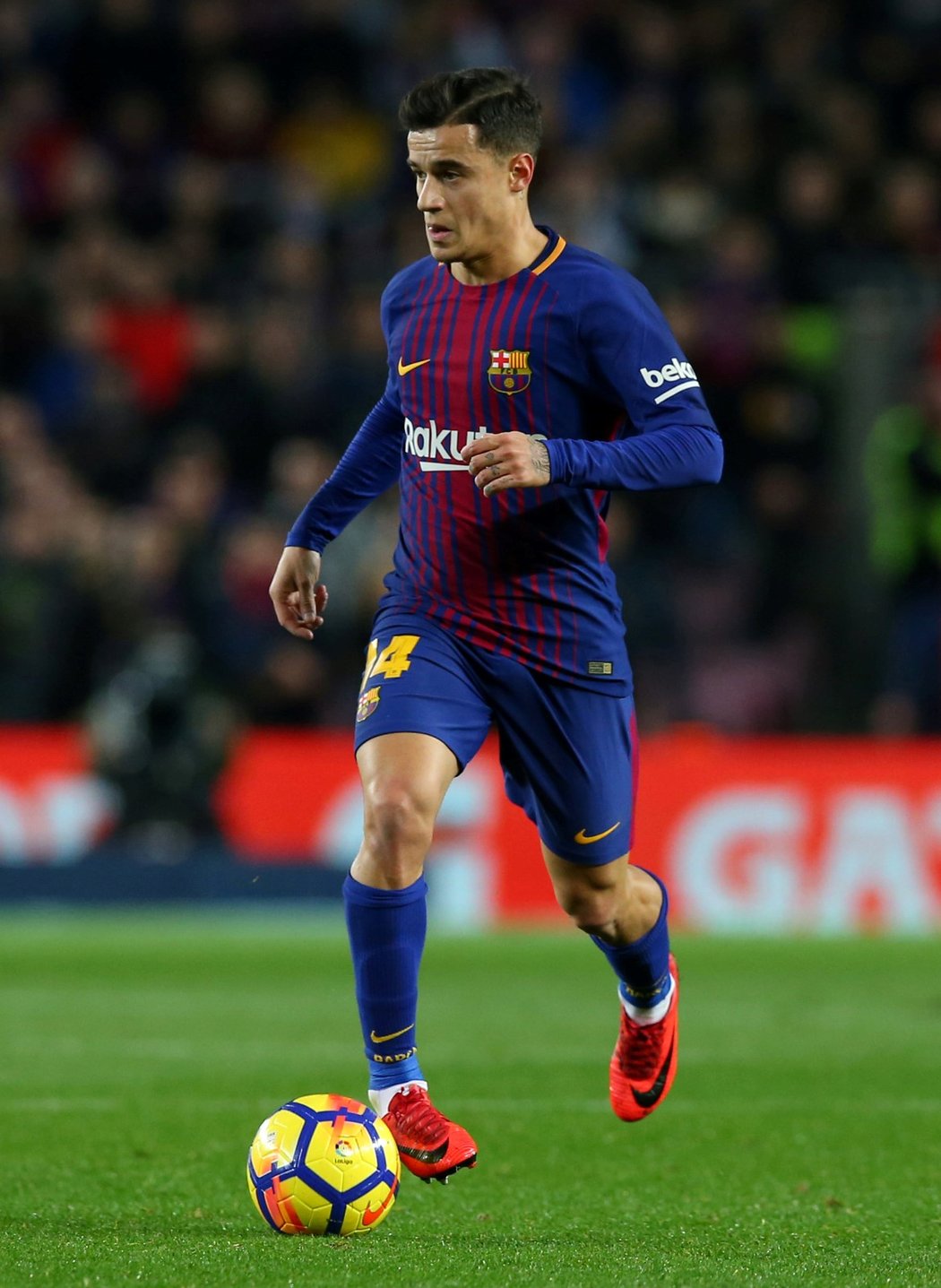 Lednová posila z Liverpoolu Coutinho si poprvé okusil La Ligu v dresu Barcelony