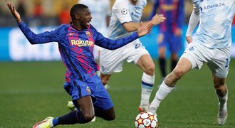 Nešťastník z Barcelony. Dembélé poprvé nastoupil a znovu se zranil