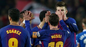 Barcelona v poháru otočila derby s Espaňolem, poprvé hrál Coutinho