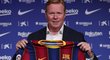 Ronald Koeman byl oficiálně představen jako nový trenér Barcelony