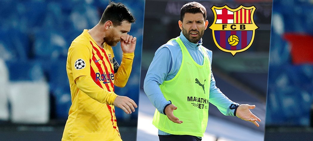 Setkají se Lionel Messi a Sergio Agüero v útoku Barcelony?