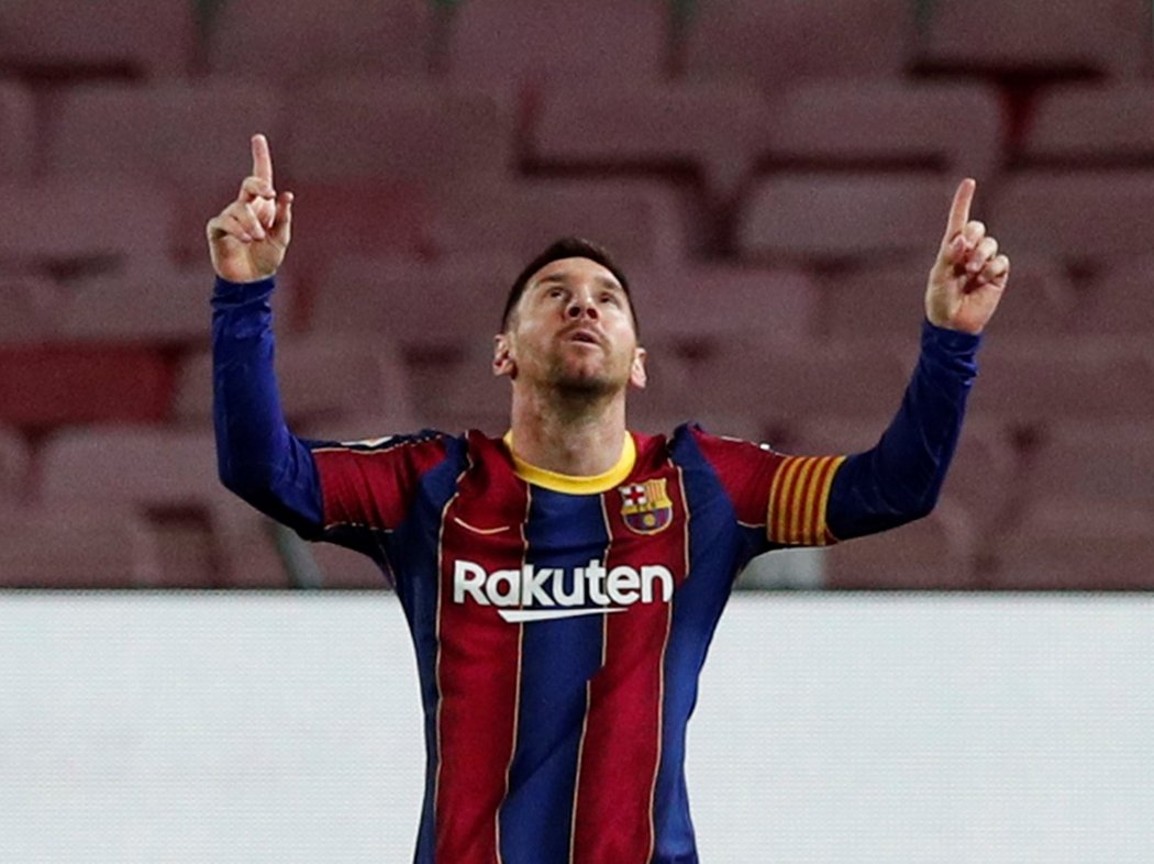 Kapitán Barcelony a největší klubová legenda Lionel Messi