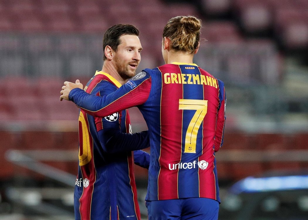Odejde Antoine Griezmann, aby mohl Lionel Messi zůstat?