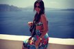 Přítelkyně Brazilce Neymara Bruna Marquezine na dovolené v Řecku