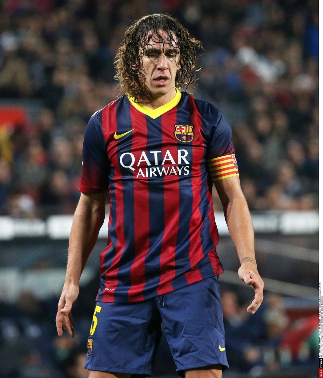 Carles Puyol patří k legendám Barcelony.