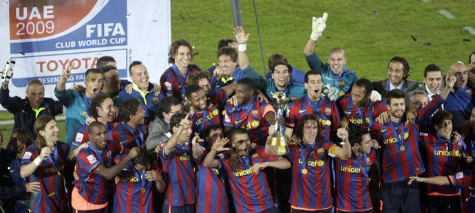 Fotbalisté Barcelony vyhráli mistrovství světa klubů.