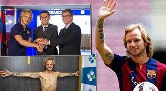 SUPERPOSILA? Barcelona představila Rakitiće s velkými fanfárami