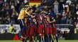 Fotbalisté Barcelony slaví vysoké vítězství 4:0 nad Realem Madrid