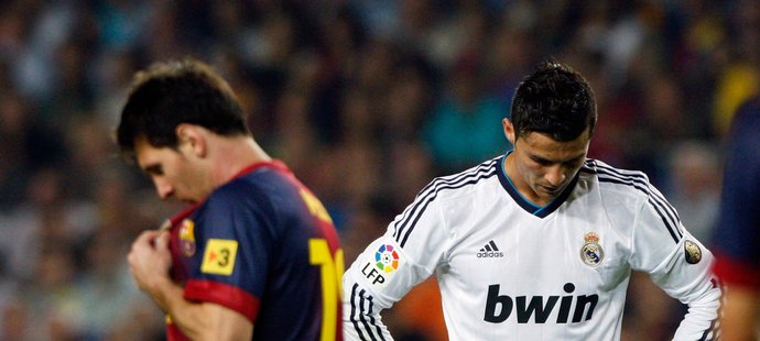 Dvě největší hvězdy utkání Messi a Ronaldo