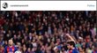 Můj hrdina, napsala Coral Simanovichová k fotce, na níž Sergi Roberto střílí rozhodující gól Barcelony do síle PSG.