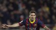 Lionel Messi vstřelil proti Almérii nádherný gól z přímého kopu