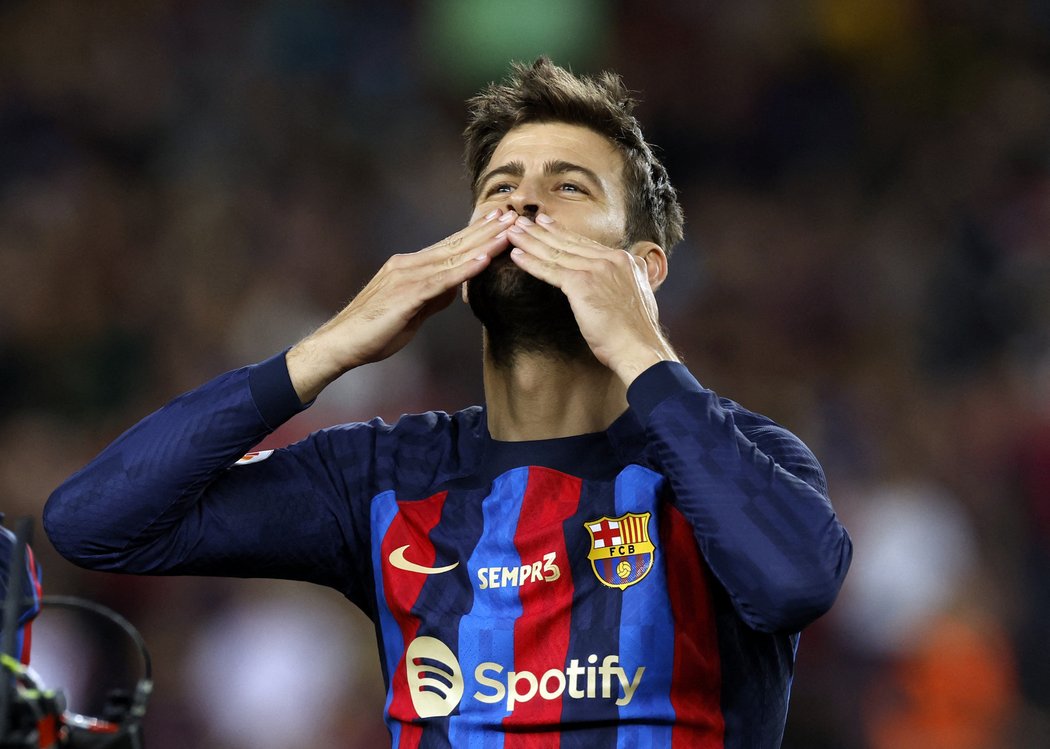 Gerard Piqué odehrál poslední zápas kariéry