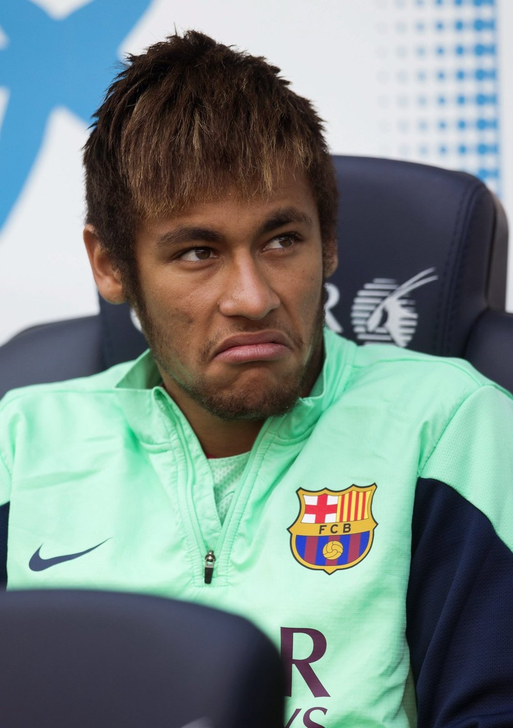 Neymar se dostal proti Elche na hřiště v závěru, kdy vystřídal Pedra