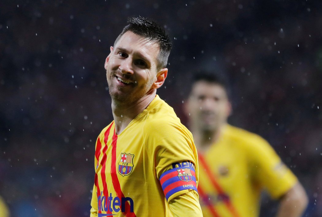 Hvězda Barcelony Lionel Messi
