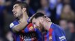 Barcelonské hvězdy Luis Suárez a Lionel Messi se největší měrou zasloužili o demolici Espaňolu
