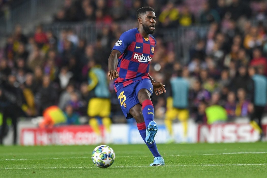 Stoper Barcelony Samuel Umtiti