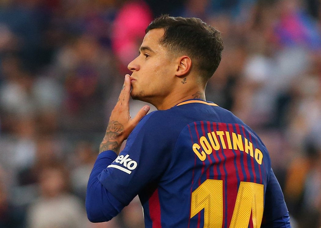 Coutinho otevřel skóre utkání mezi Barcelonou a Villarrealem