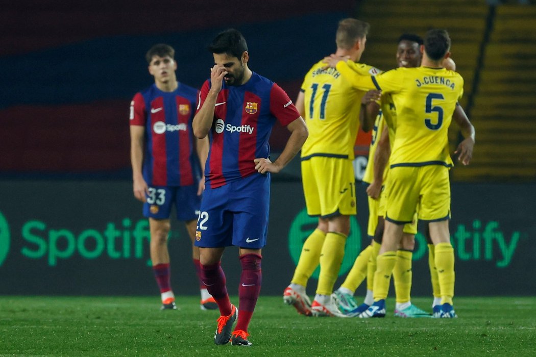 Barcelona doma podlehla Villarrealu