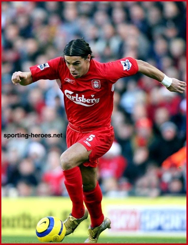 Milan Baroš v dresu Liverpoolu Milan Baroš v dresu Liverpoolu