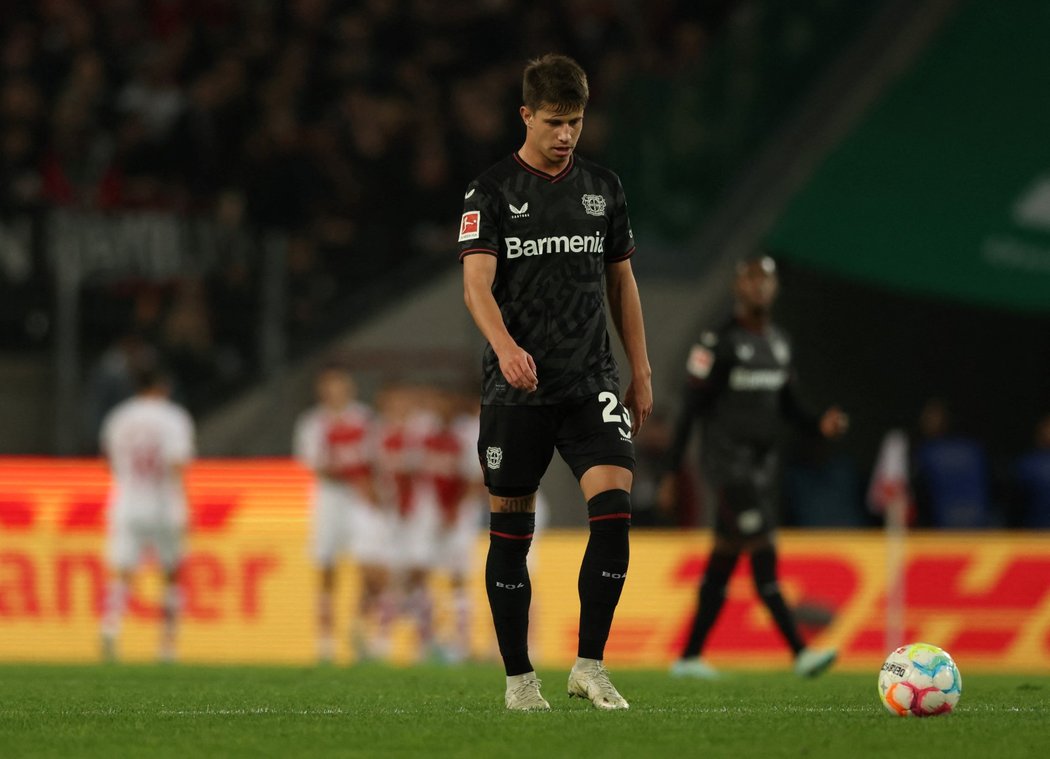 Adam Hložek hrál proti Kölnu 59 minut