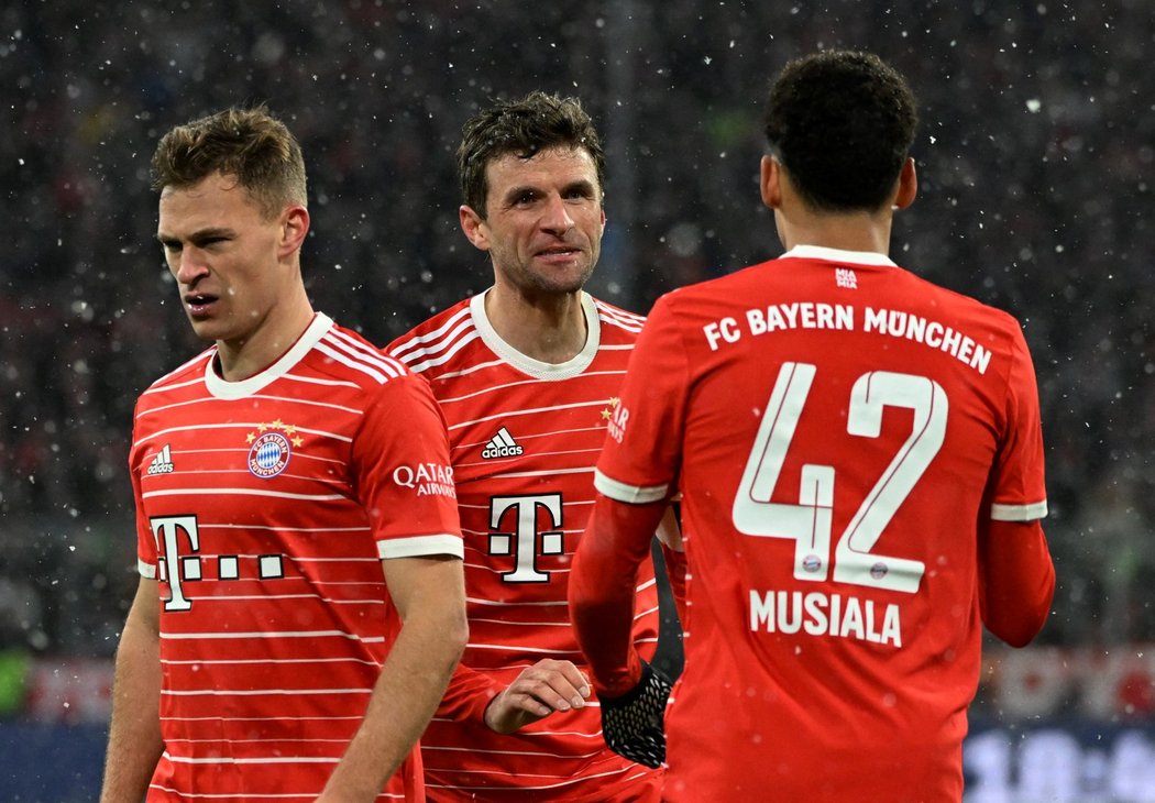 Fotbalisté Bayernu smetli Union Berlín za poločas