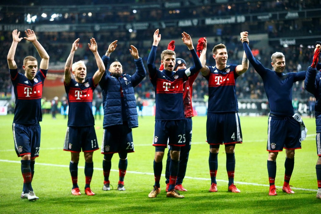Bayern slaví další vítězství