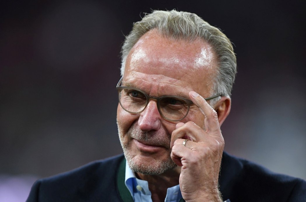 Předseda Bayernu Mnichov Karl-Heinz Rummenigge