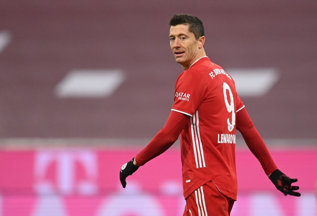 Polský útočník Robert Lewandowski z Bayernu Mnichov prožil mimořádný fotbalový rok 2020 