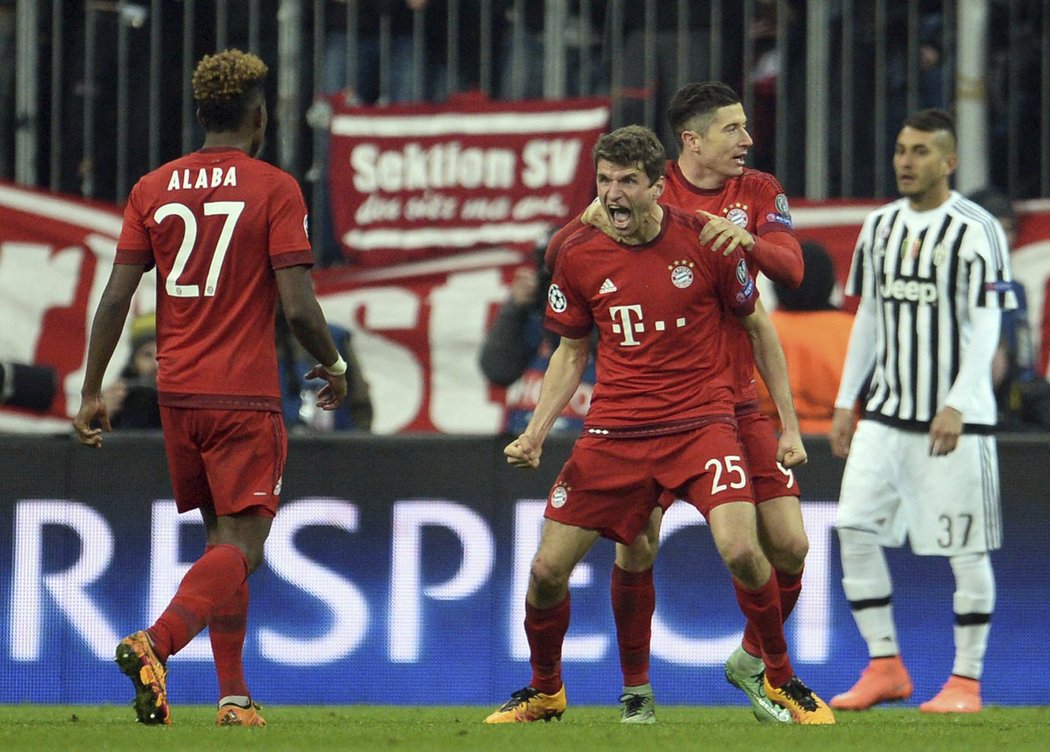 Thomas Müller se postaral o vyrovnávací branku